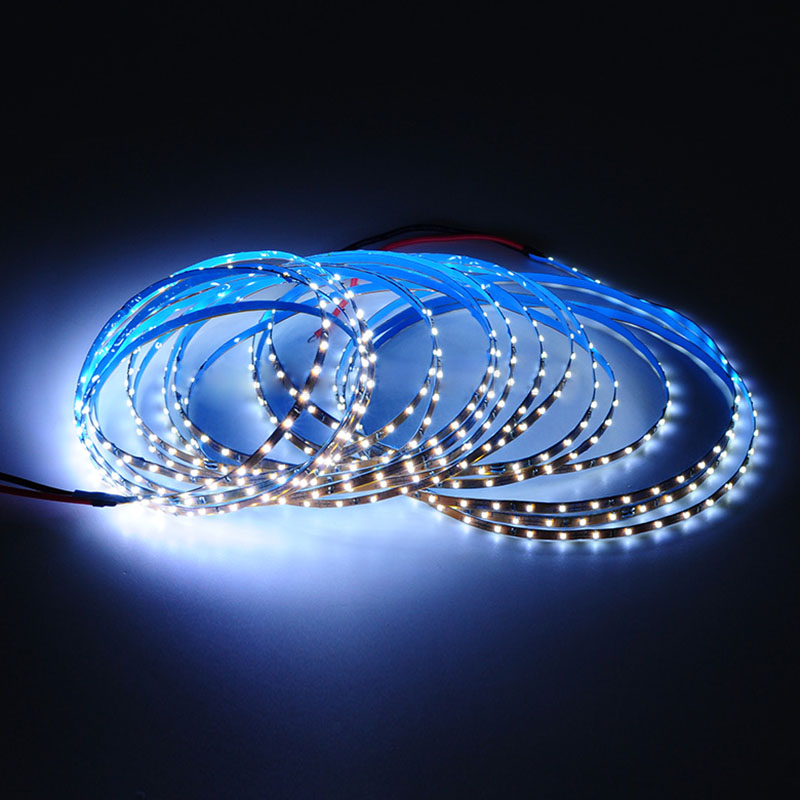 Super Narrow Flexible LED Strip Lights - 0.12in Width 3mm - DC12V - 0603SMD 37LEDs/Ft - 17Watt 16.4Ft Per Roll LED Tape Lights Super Narrow Flexible LED Strip Lights - 0.12in Width 3mm - DC12V - 0603SMD 37LEDs/Ft - 17Watt 16.4Ft Per Roll LED Tape Lights